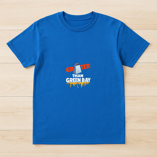 Grater Than Green Bay Greater Cheese Grate T-Shirt