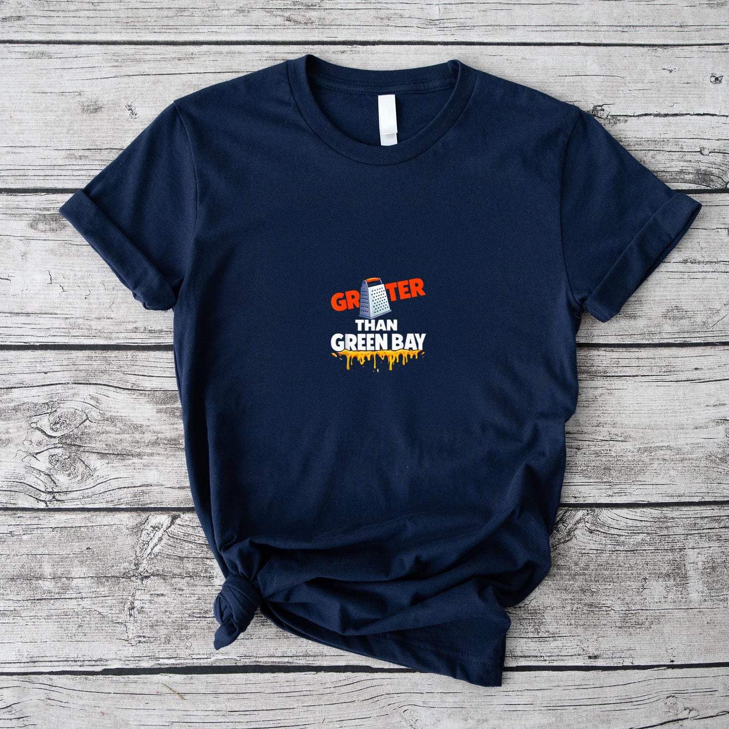 Grater Than Green Bay Greater Cheese Grate T-Shirt