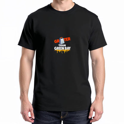 Grater Than Green Bay Greater Cheese Grate T-Shirt