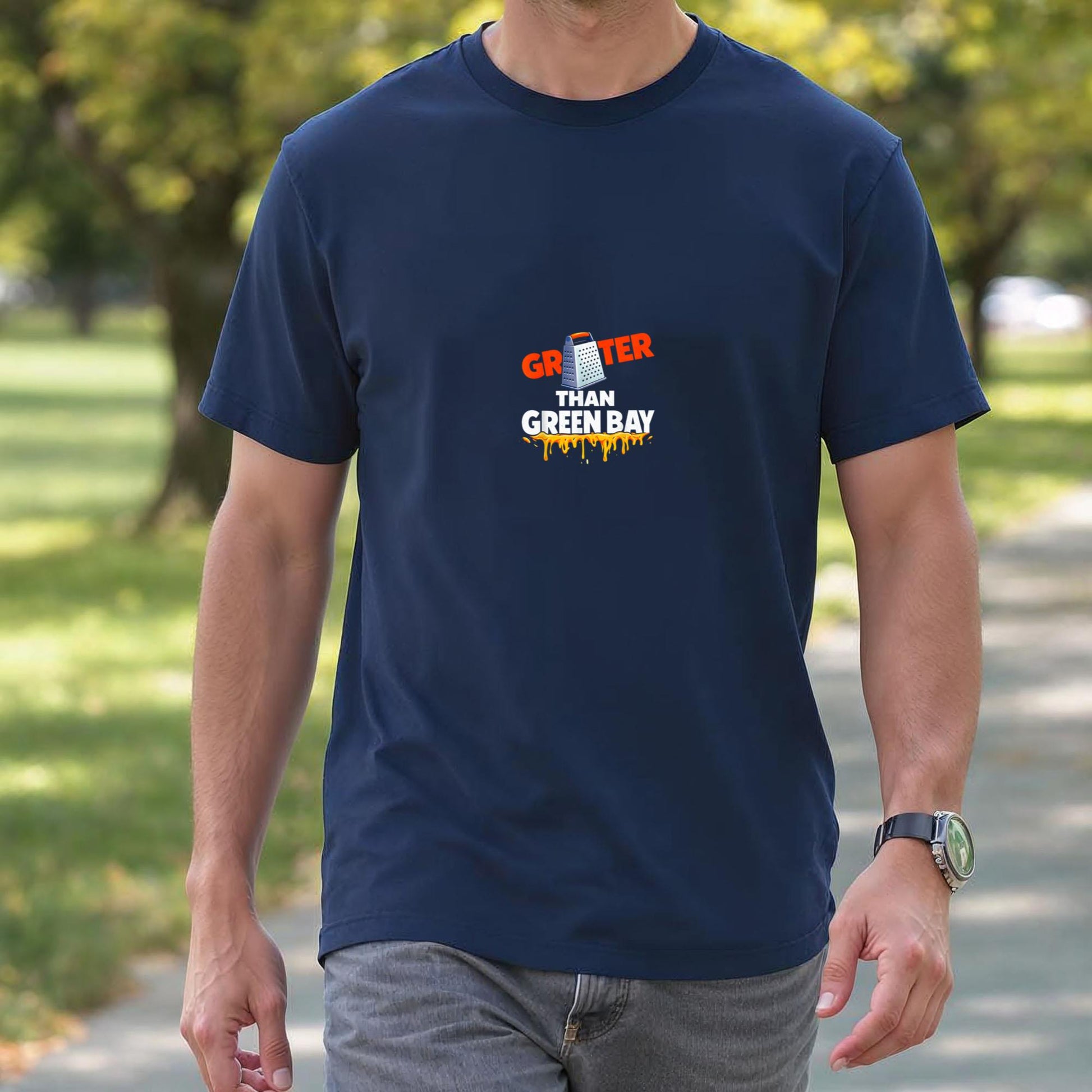 Grater Than Green Bay Greater Cheese Grate T-Shirt